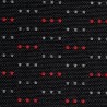 Materiał Peugeot 16116 RED GREY BLACK 